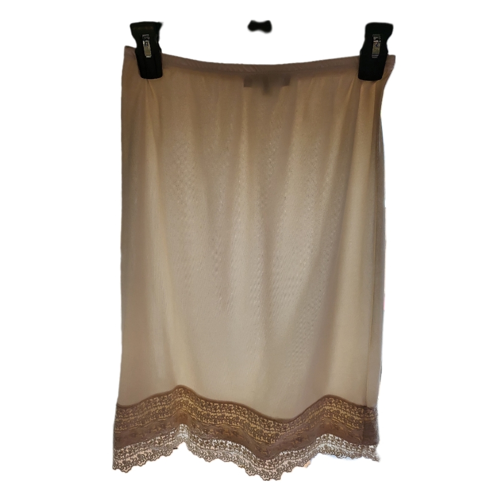 Womens Small Cream Colored Slip